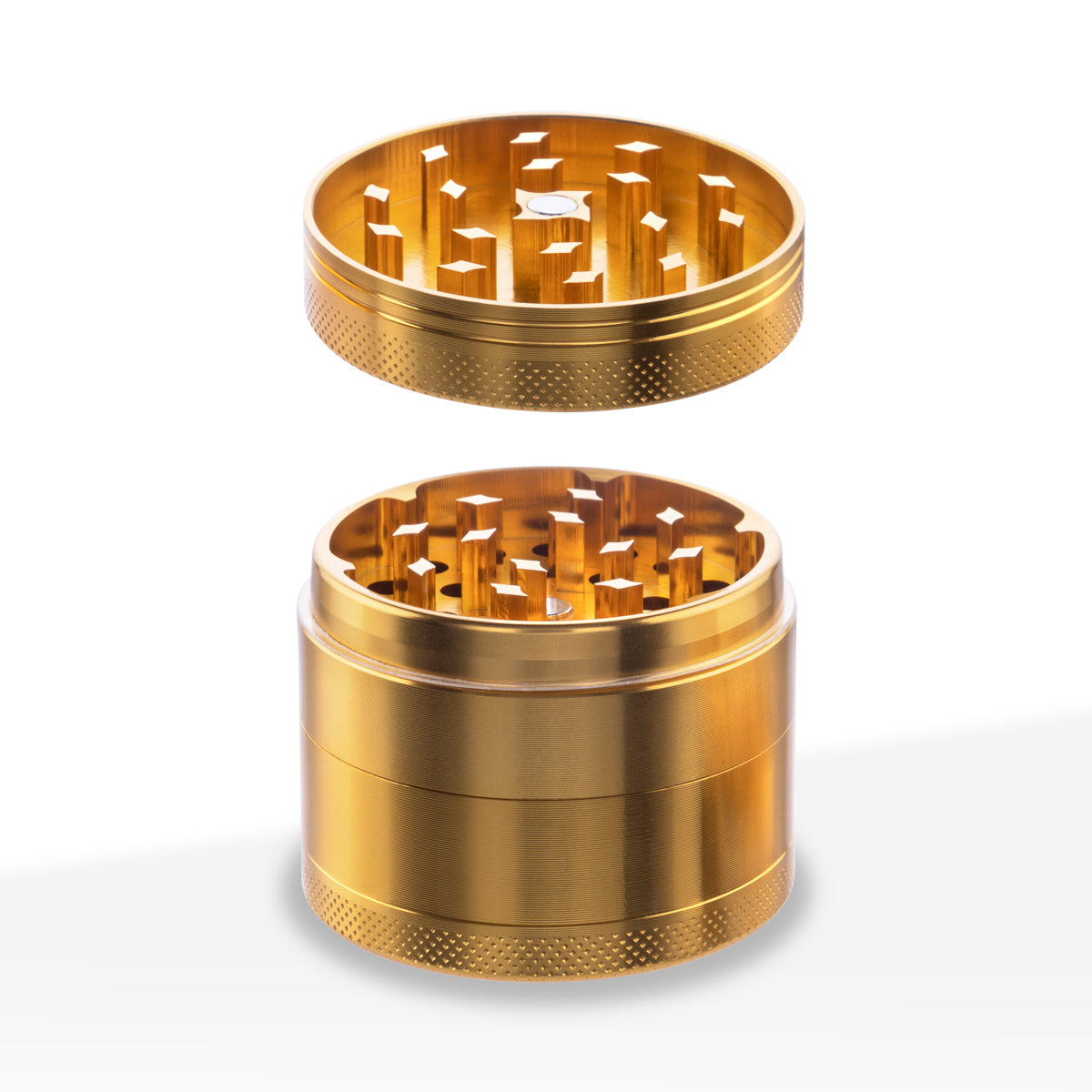 Herb Grinder | 4 Piece Magnetic | 2" / 50mm - Aluminum