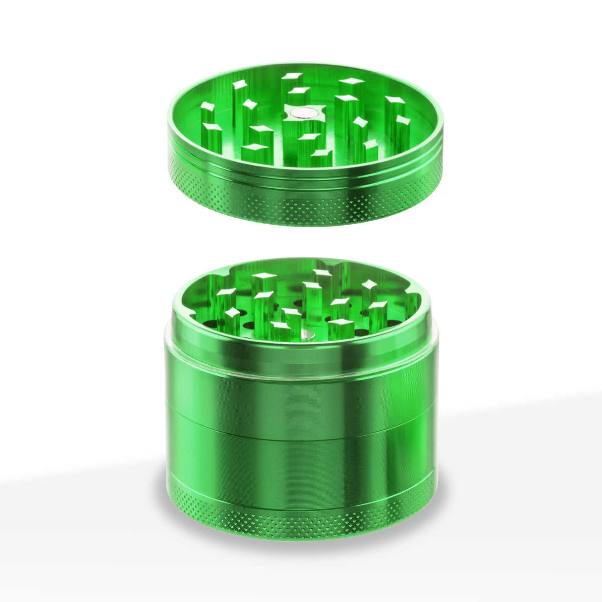 Herb Grinder | 4 Piece Magnetic | 2" / 50mm - Aluminum