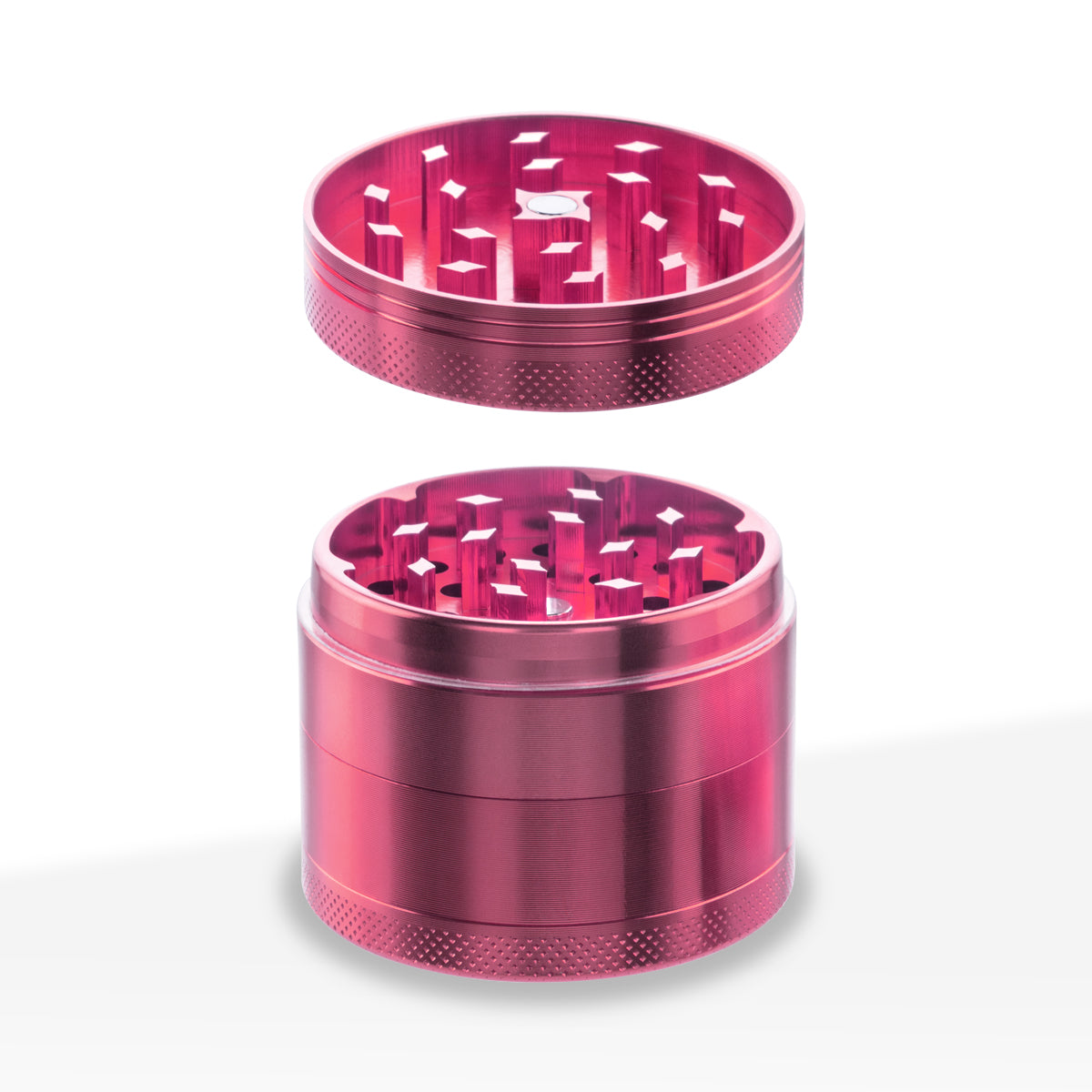 Herb Grinder | 4 Piece Magnetic | 2" / 50mm - Aluminum