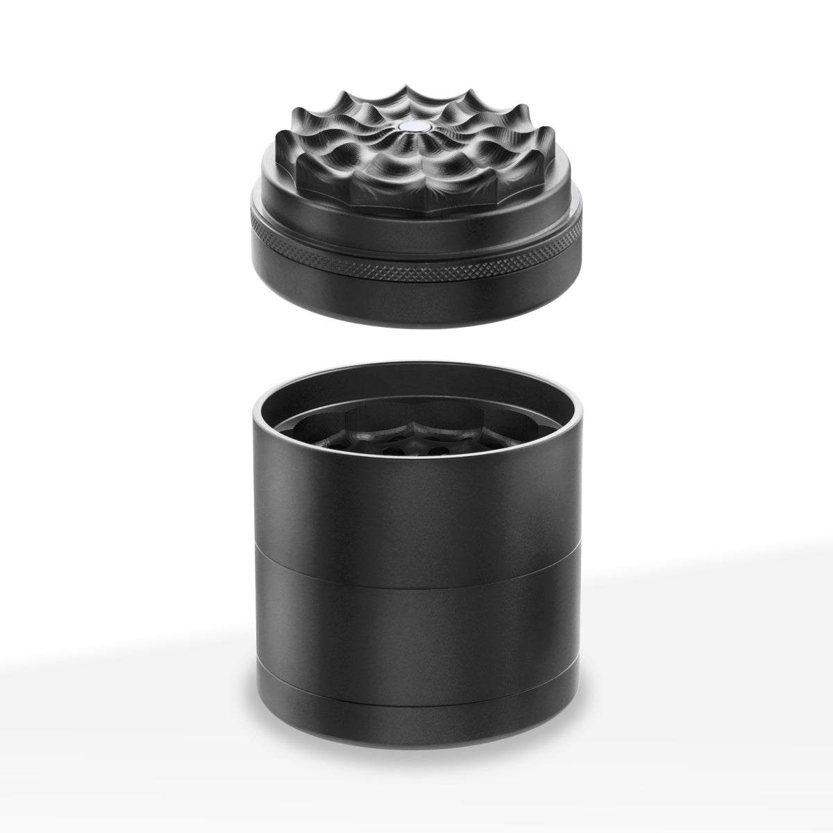 Herb Grinder | 4 Piece AI Designed Toothless | 2.5" / 63mm - Aluminum