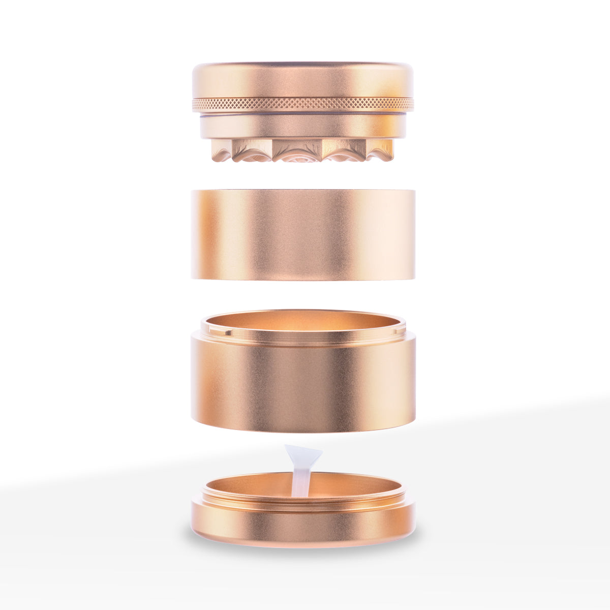 Herb Grinder | 4 Piece AI Designed Toothless | 2.5" / 63mm - Aluminum