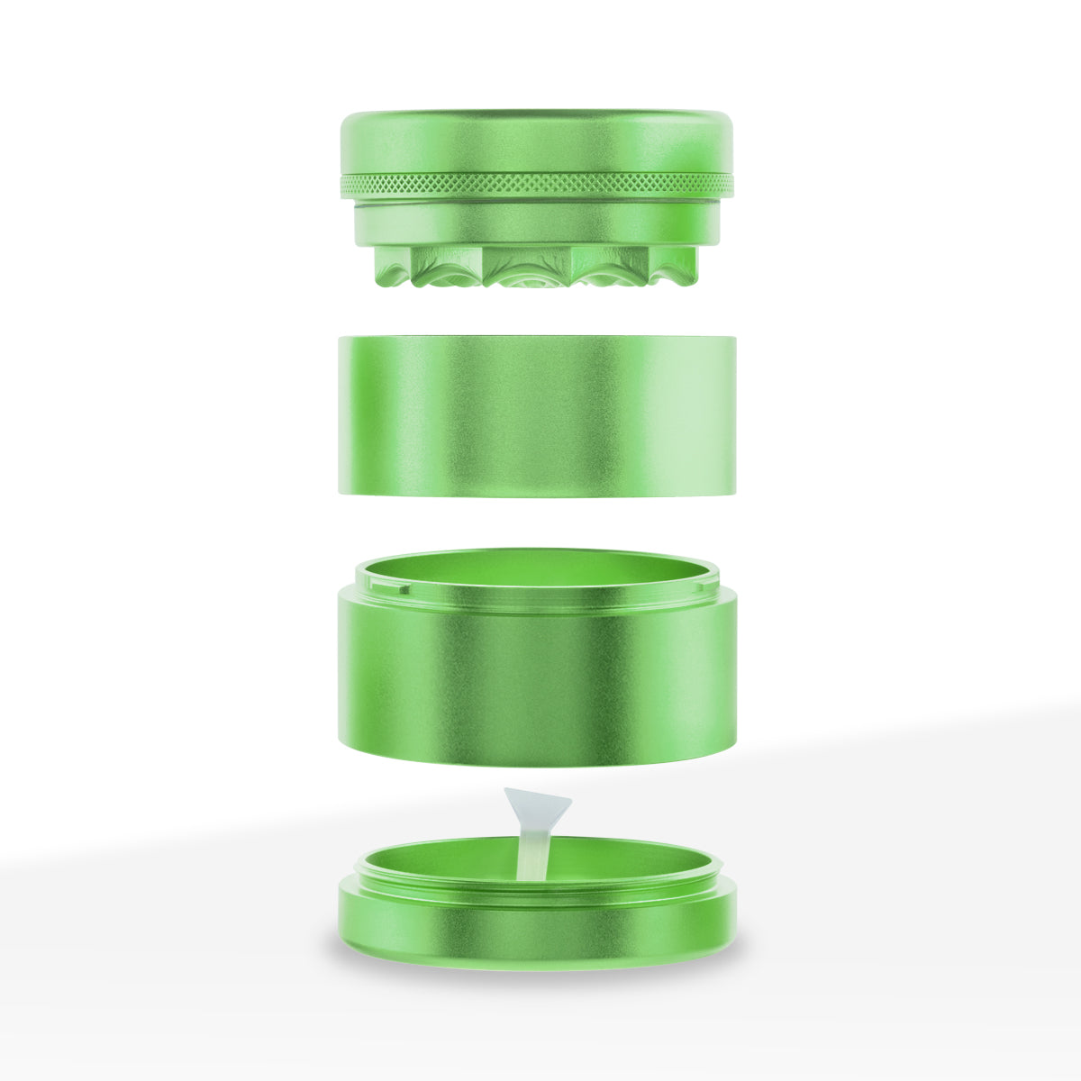 Herb Grinder | 4 Piece AI Designed Toothless | 2.5" / 63mm - Aluminum