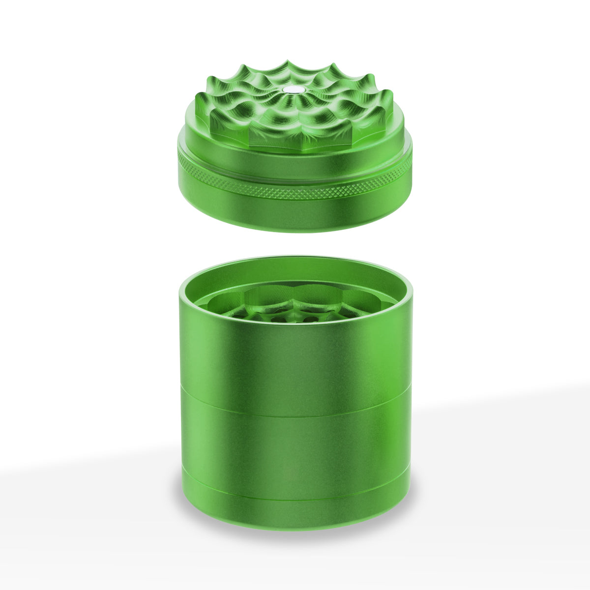 Herb Grinder | 4 Piece AI Designed Toothless | 2.5" / 63mm - Aluminum