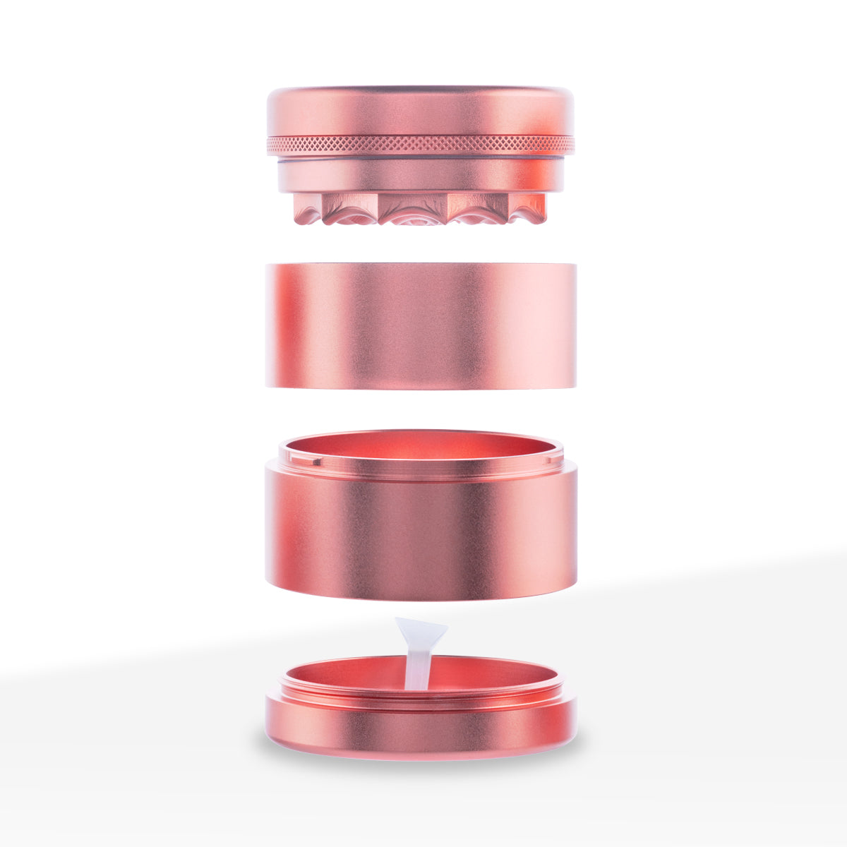 Herb Grinder | 4 Piece AI Designed Toothless | 2.5" / 63mm - Aluminum