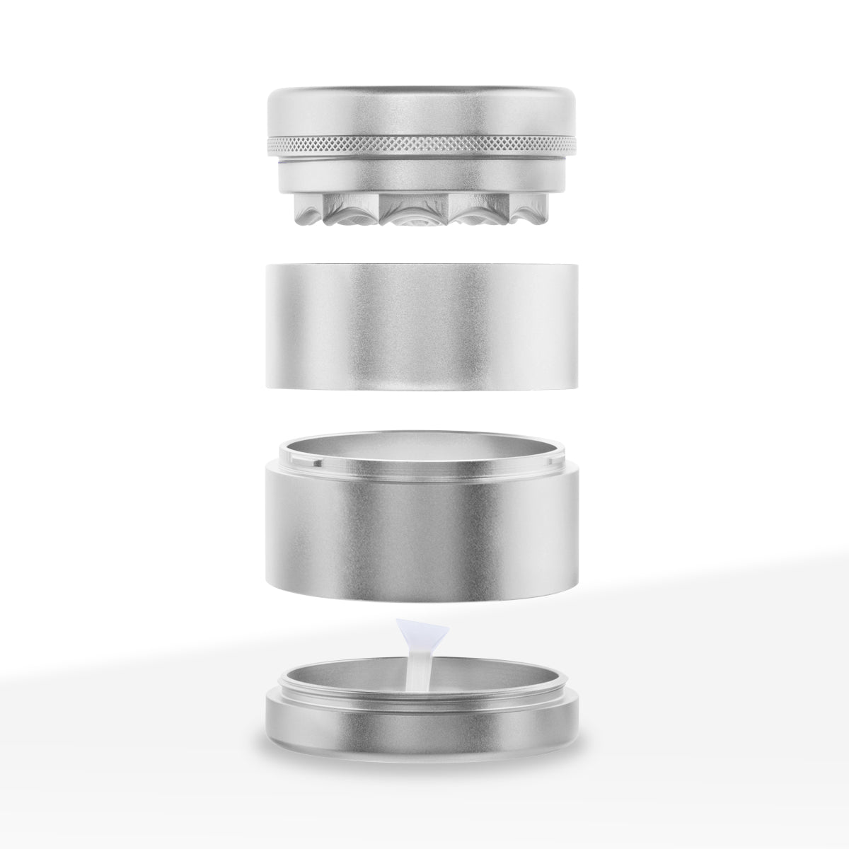 Herb Grinder | 4 Piece AI Designed Toothless | 2.5" / 63mm - Aluminum