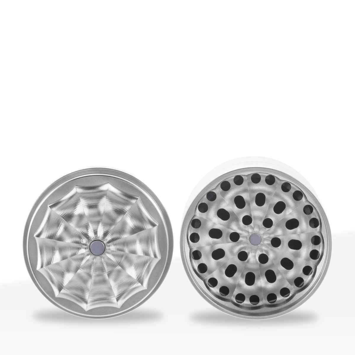 Herb Grinder | 4 Piece AI Designed Toothless | 2.5" / 63mm - Aluminum