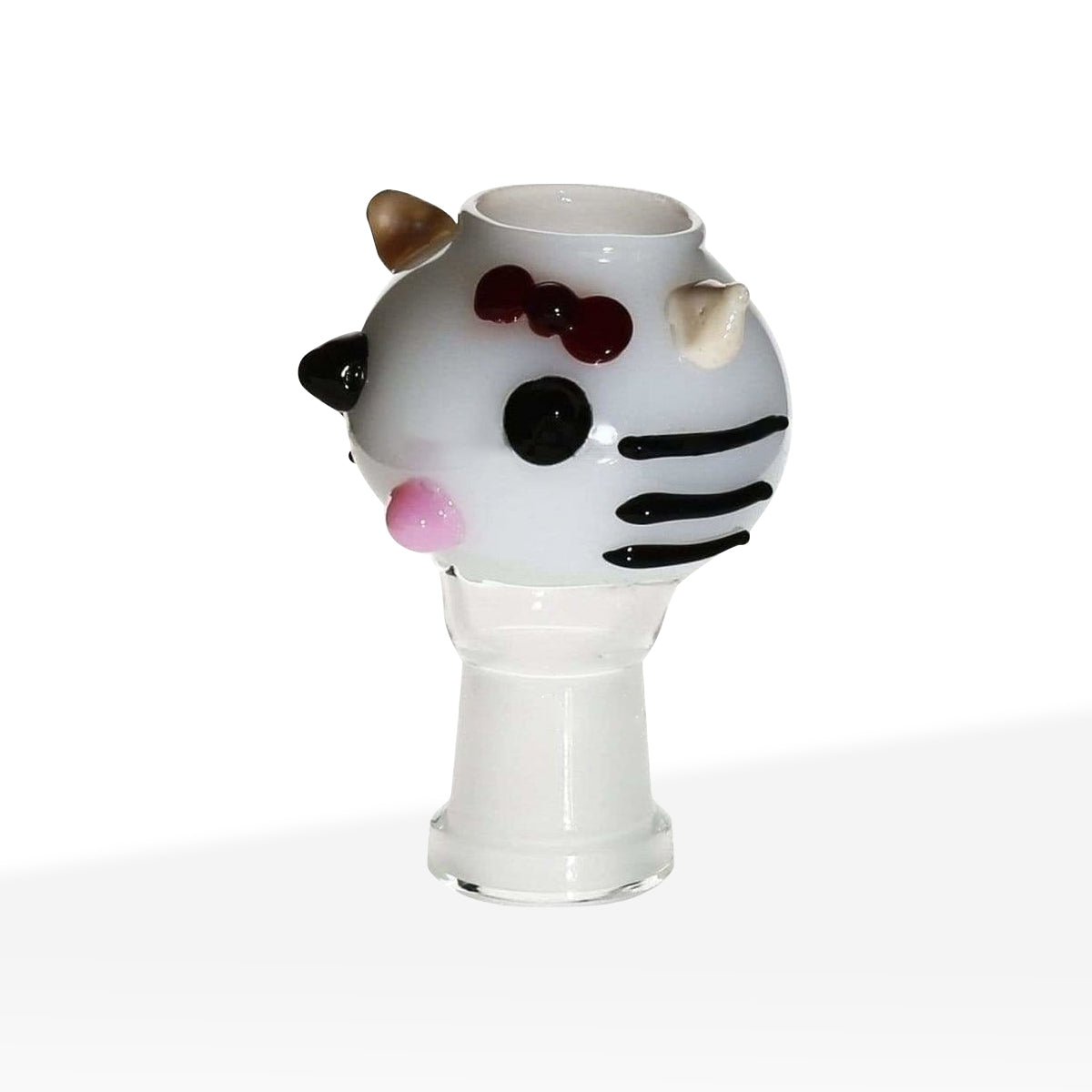 Novelty | Cat Concentrate Dome | 19mm - White