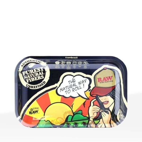 RAW® Rolling Tray | 'Brazil' | Small - 11