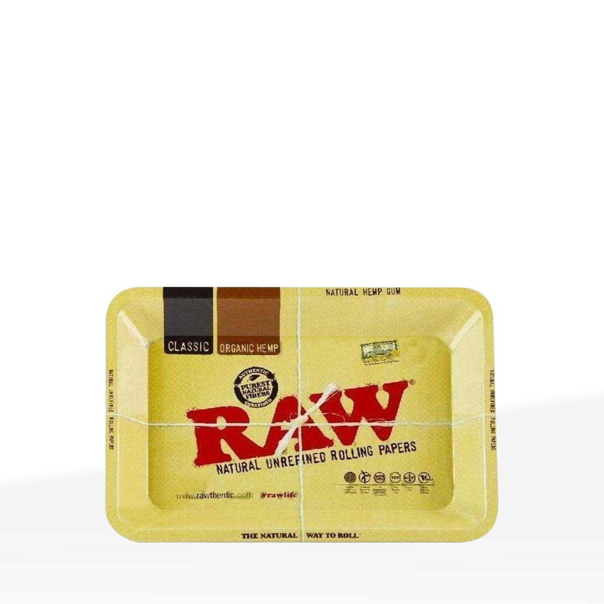 RAW® | 'Classic Logo' Rolling Tray | Various Sizes - Metal