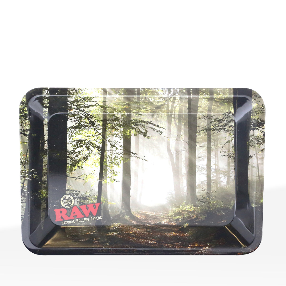 RAW® | 'Smokey Forest' Rolling Tray | Various Sizes - Metal