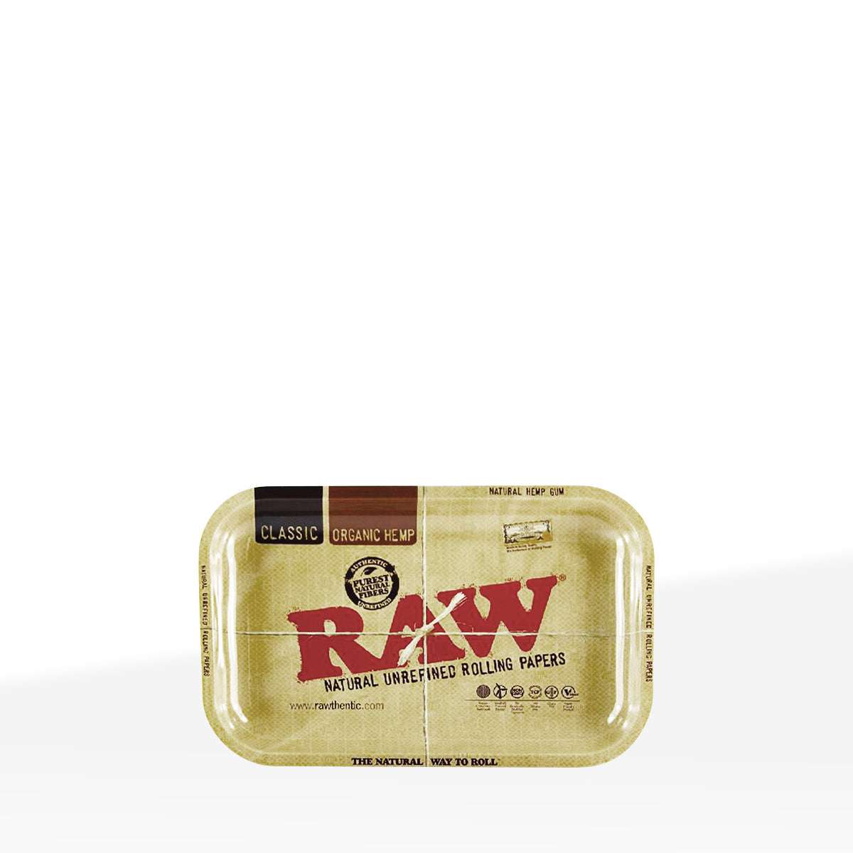 RAW® | 'Classic Logo' Rolling Tray | Various Sizes - Metal