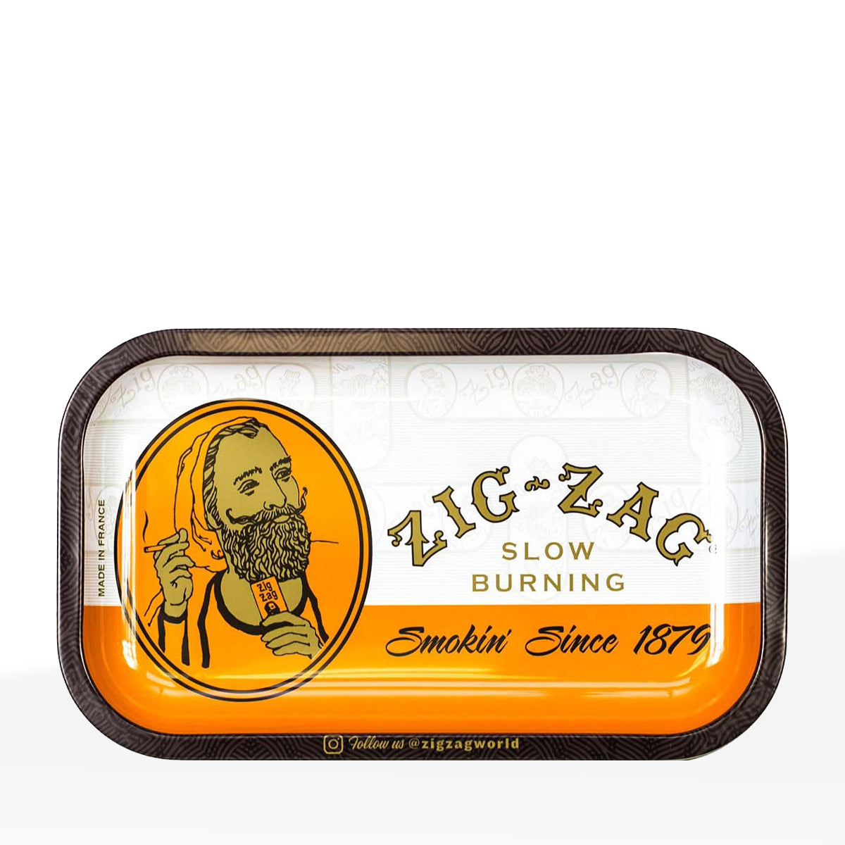 Zig-Zag® | 'Classic Orange' Rolling Tray | Various Sizes - Metal