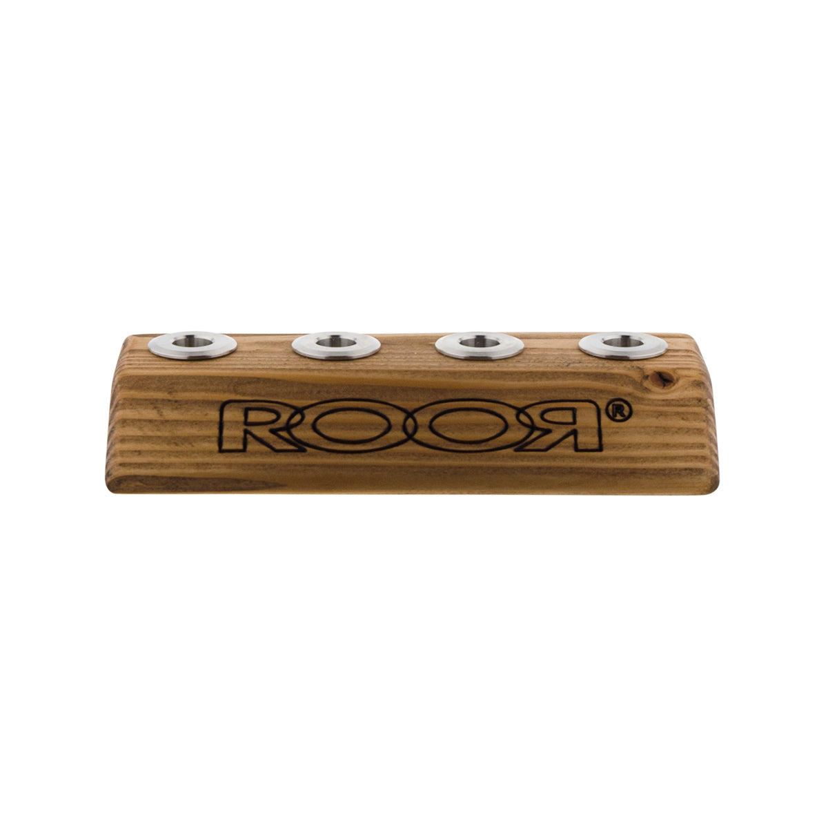 RooR® | Wooden Bowl Holder | 14mm - 4 Holder - Dark Wood