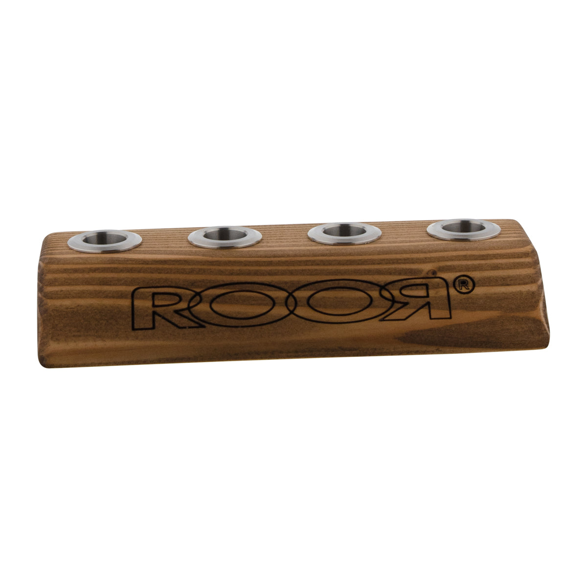 RooR® | Wooden Bowl Holder | 19mm - 4 Holder - Dark Wood