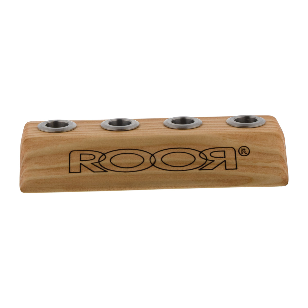 RooR® | Wooden Bowl Holder | 19mm - 4 Hole - Light Wood