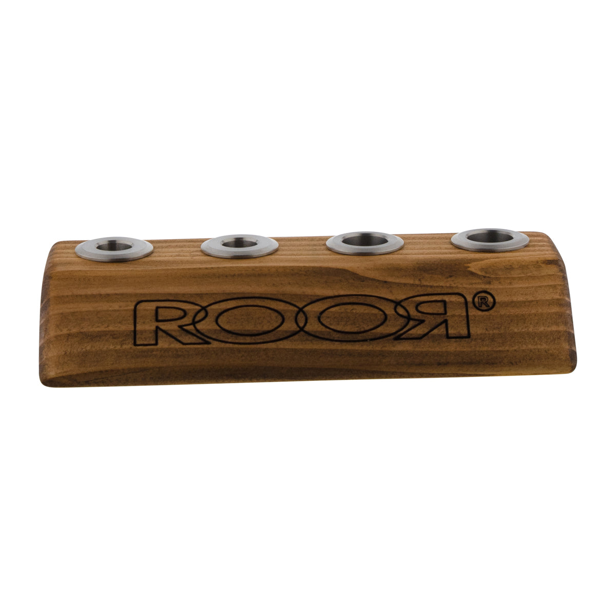 RooR® | Wooden Bowl Holder | 14mm/19mm - 4 Holder - Dark Wood