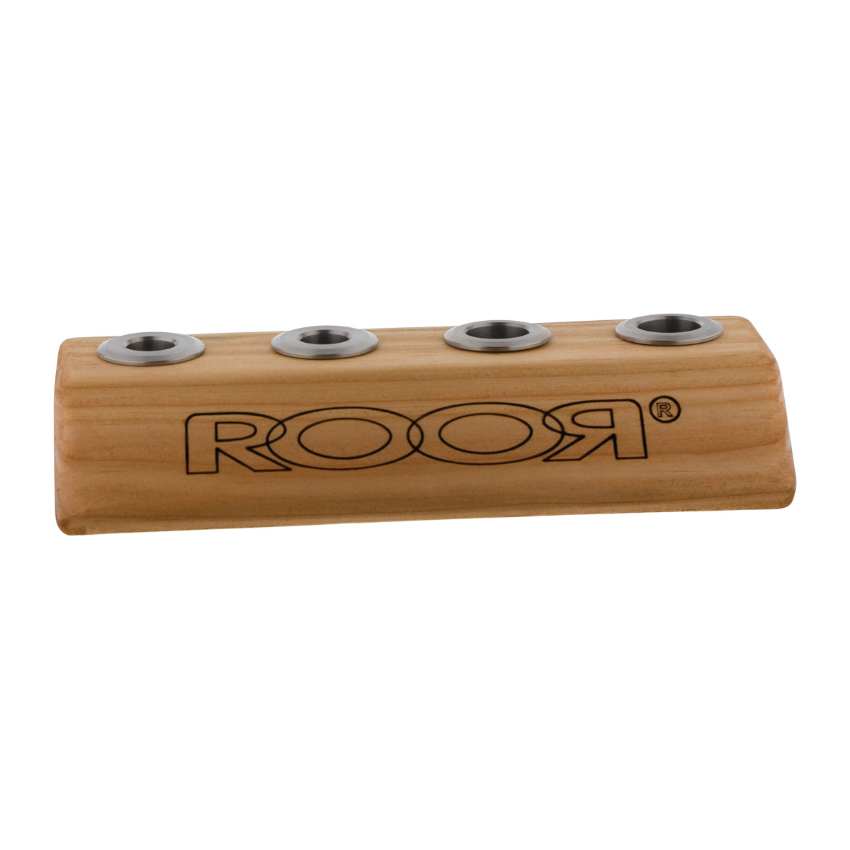 RooR® | Wooden Bowl Holder | 14mm/19mm - 4 Holder - Light Wood