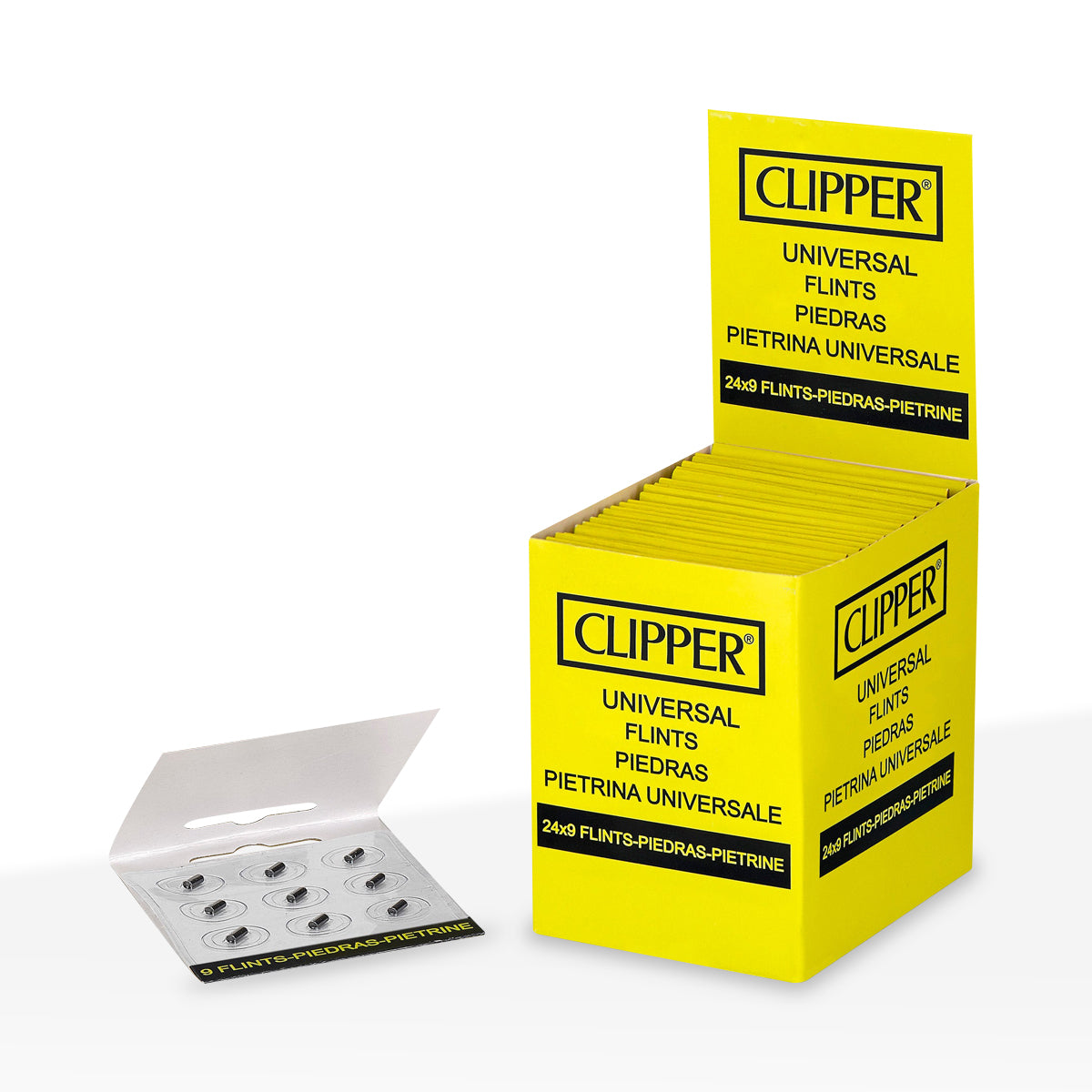 Clipper® |  Universal Flint | 9 Pack 12 ctClipper® |  Universal Flint | 9 Pack 12 ct