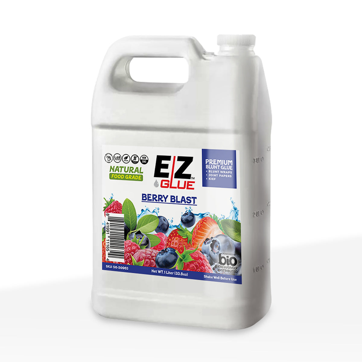 EZ Glue x BIO | Rolling Blunt Glue and Kief Bonder | Various Flavors - 1 Liter