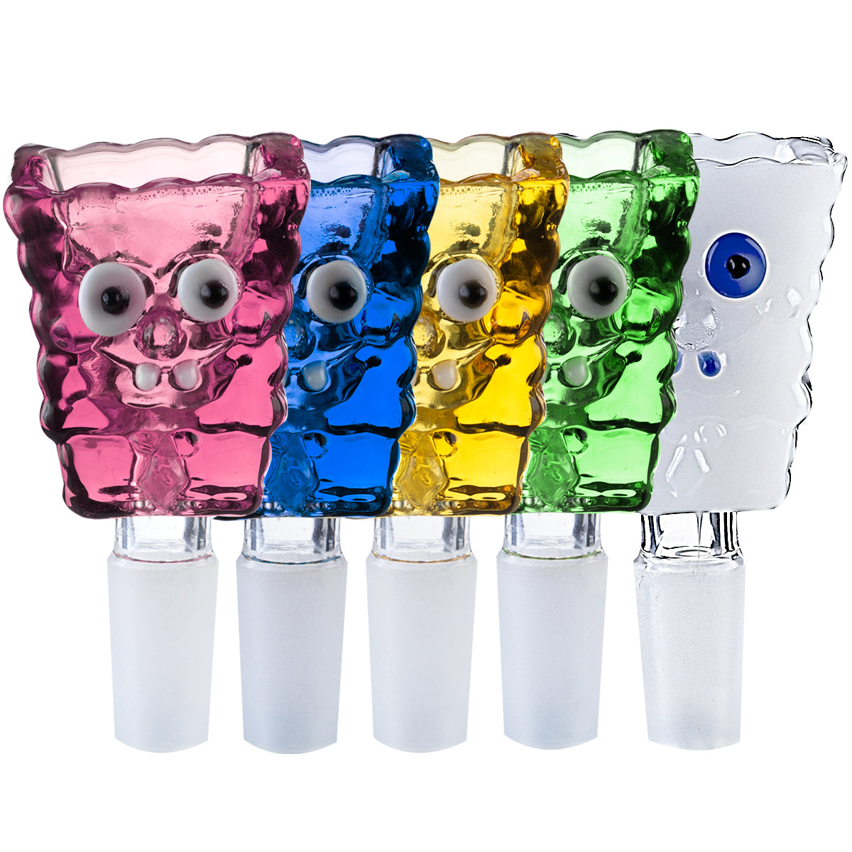 Novelty | SB Party Bowl | 14mm - Assorted Colors - 15 Count - Biohazard Inc