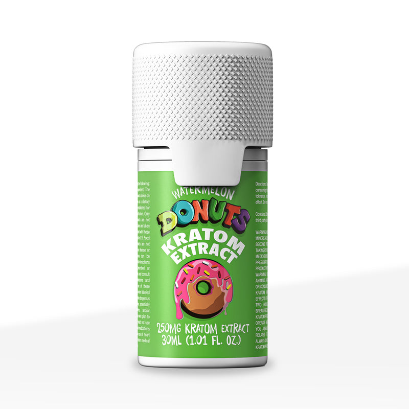Kratom | Donuts Gold Shot Kratom | 250mg - Various Flavors - 12 Count