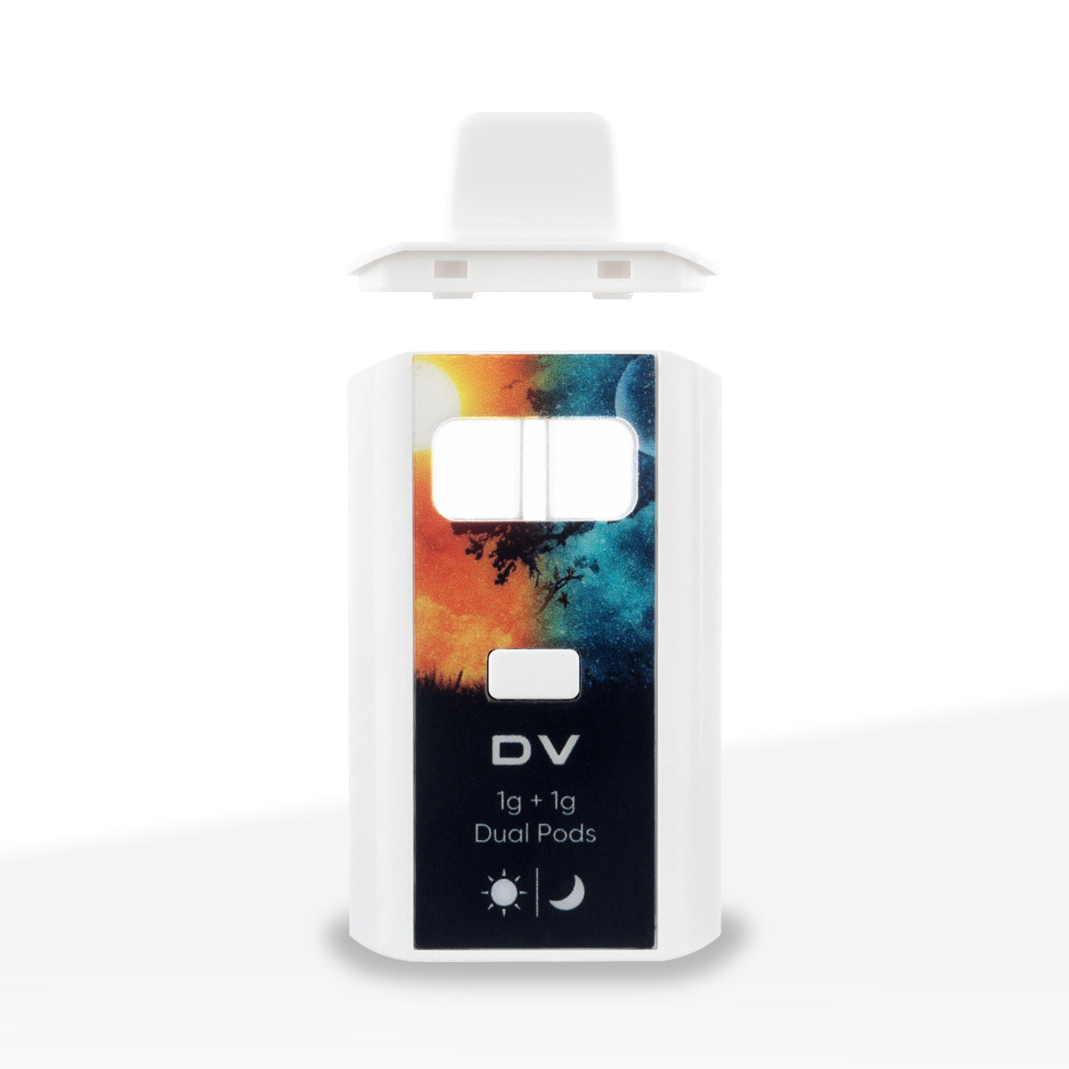 Disposable Vape Pen | Dual Tank DV200 | 2mL - 300mAh - 50 Count - White Biohazard Inc