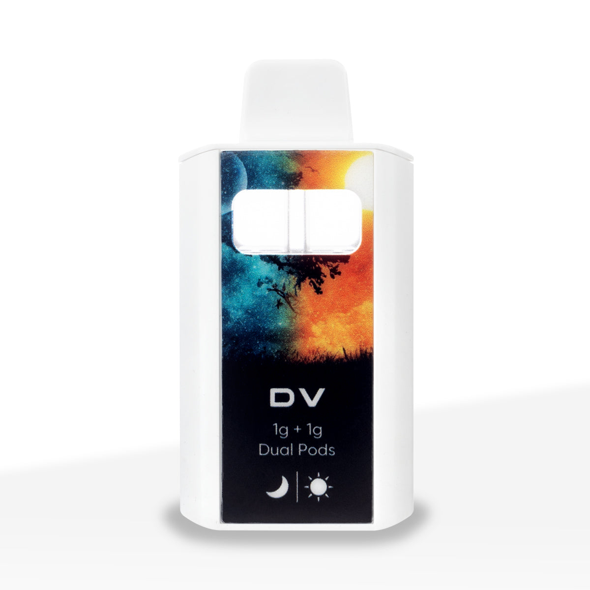 Disposable Vape Pen | Dual Tank DV200 | 2mL - 300mAh - 50 Count - White Biohazard Inc