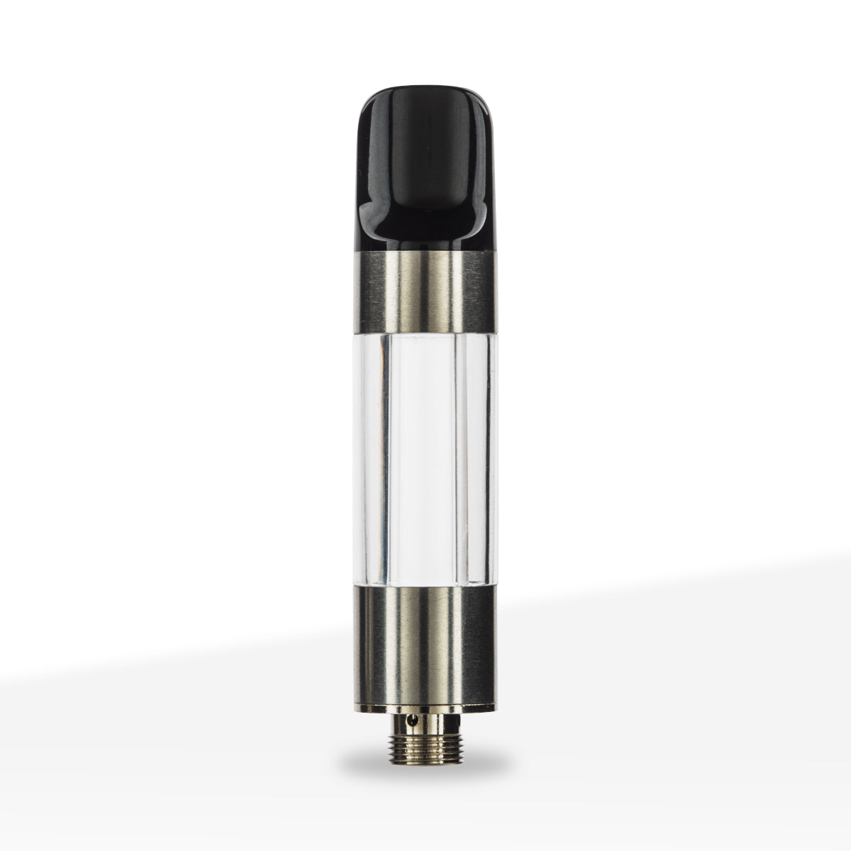 510 Vape Cartridge | Postless with Black Mouth Tip | 1g - Press On - 100 Count - Biohazard Inc