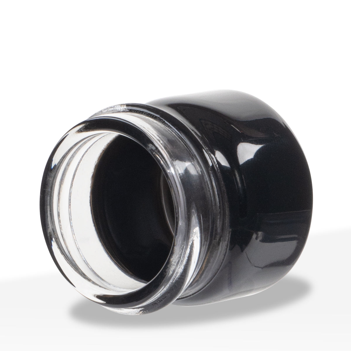 American Glass Vial | Oil Vial 28/400 Thread | 26mm - Black - 144 Count - Biohazard Inc