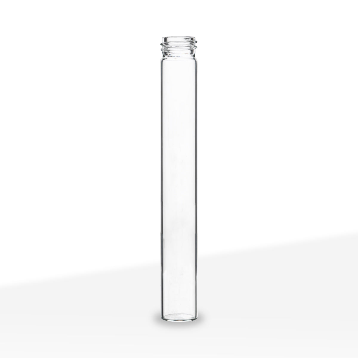 American Glass Vial | Blunt Tube 15/425 Thread | 110mm - Clear - 495 Count Biohazard Inc