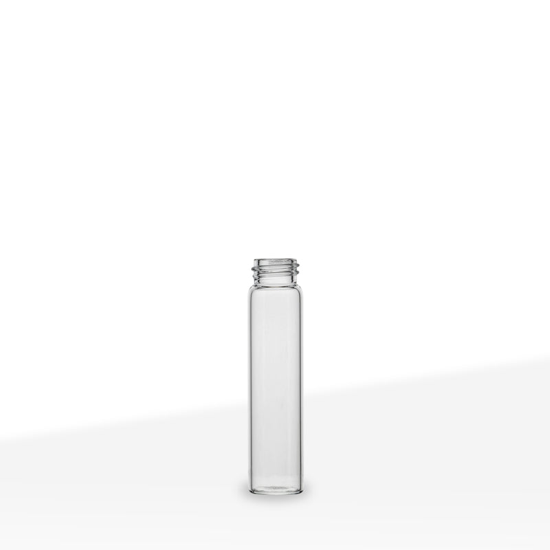 Glass Vial | Clear Glass Pre-Roll Tube | 15mm - 70mm - 371 Count