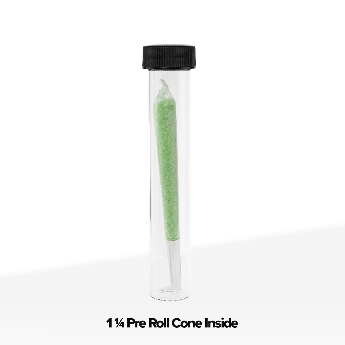 Glass Vial | Clear Glass Blunt Pre-Roll Tube | 22mm - 120mm - 144 Count Glass Vial Biohazard Inc   