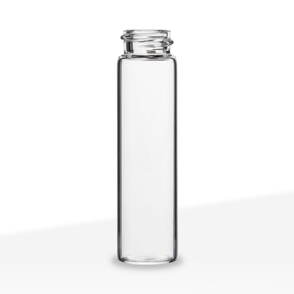 American Glass Vial | Blunt Tube 20-400 Thread | 85mm - Clear - 203 Count