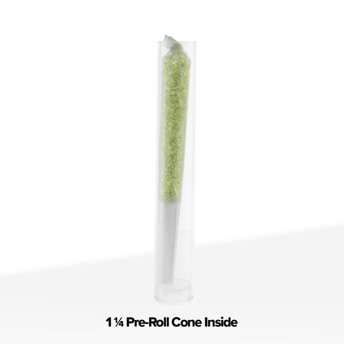 Cartridge Tube | 1g Carts or 84/26 Cones | Clear - Clear Lid - 1,000 Count - Biohazard Inc