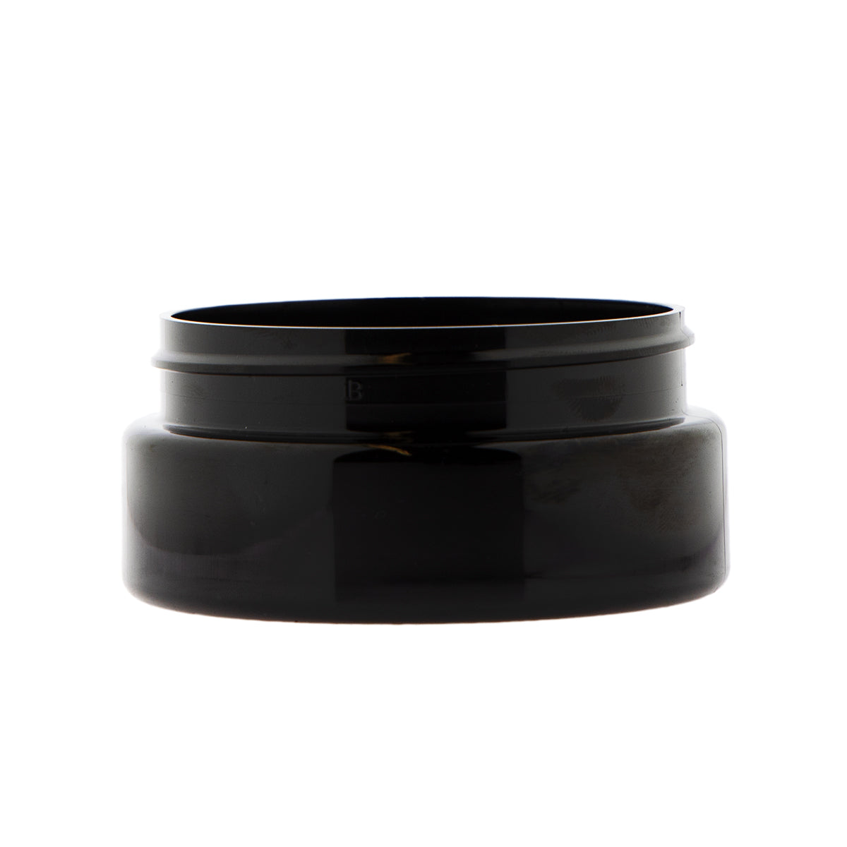 Plastic Jar | Straight Sided Plastic Jars - Black | 70mm - 3oz - 280 Count - Biohazard Inc