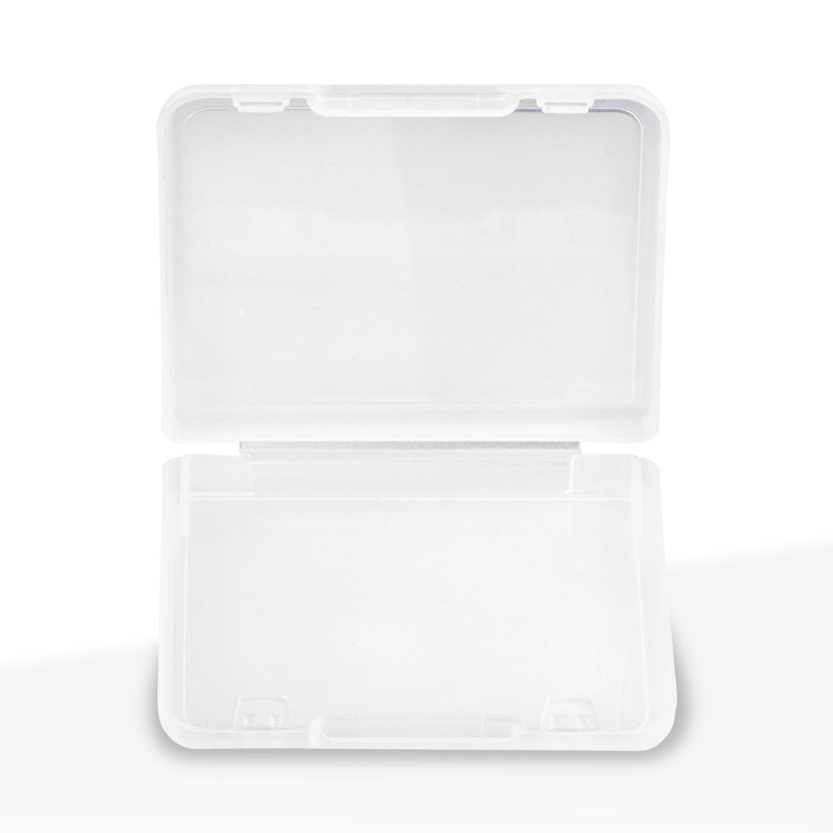 Flat Container | Clear Plastic Shatter Concentrate Containers | 11mm - 60 Count