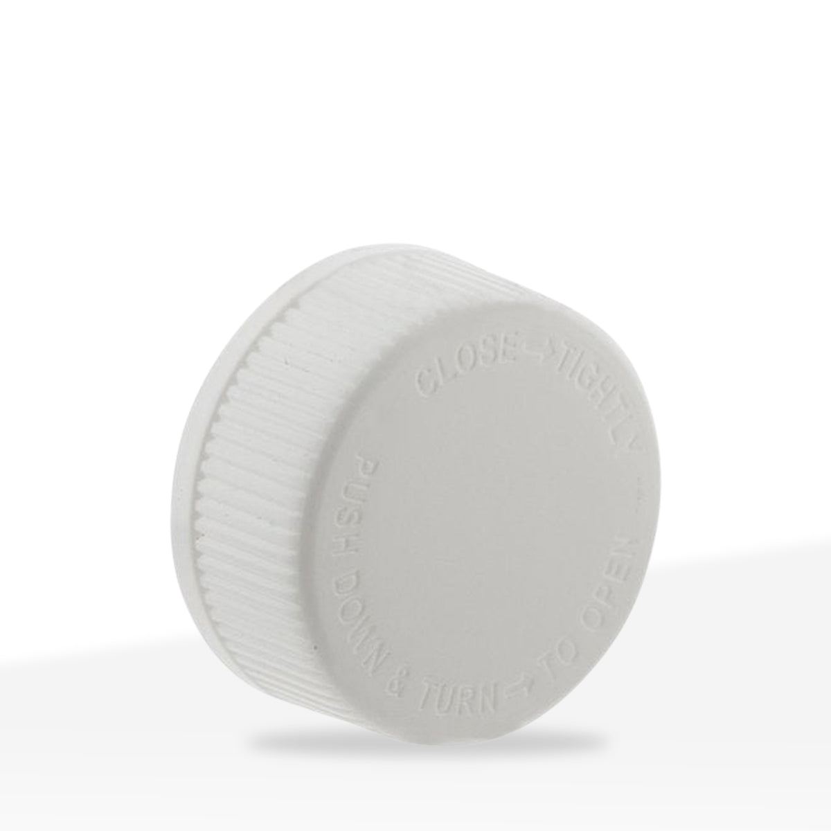 Plastic Pill bottle w/ Caps | 30cc - White - 250 Count