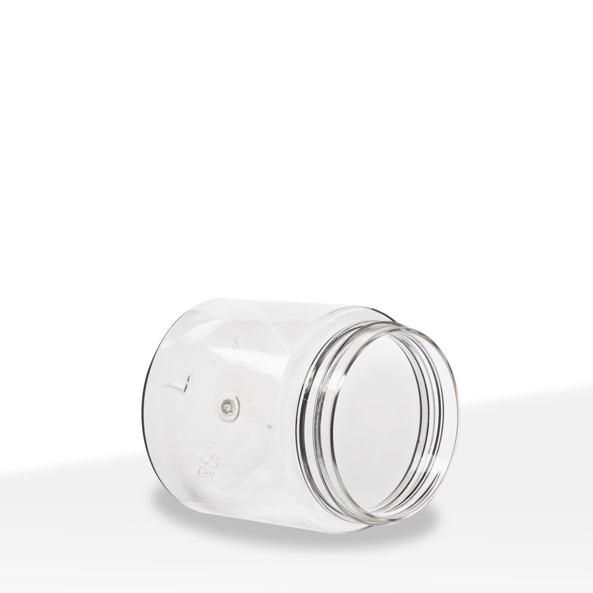 Plastic Jar | Straight Sided Plastic Jars - Clear | 53mm - 4oz - 100 Count - Biohazard Inc