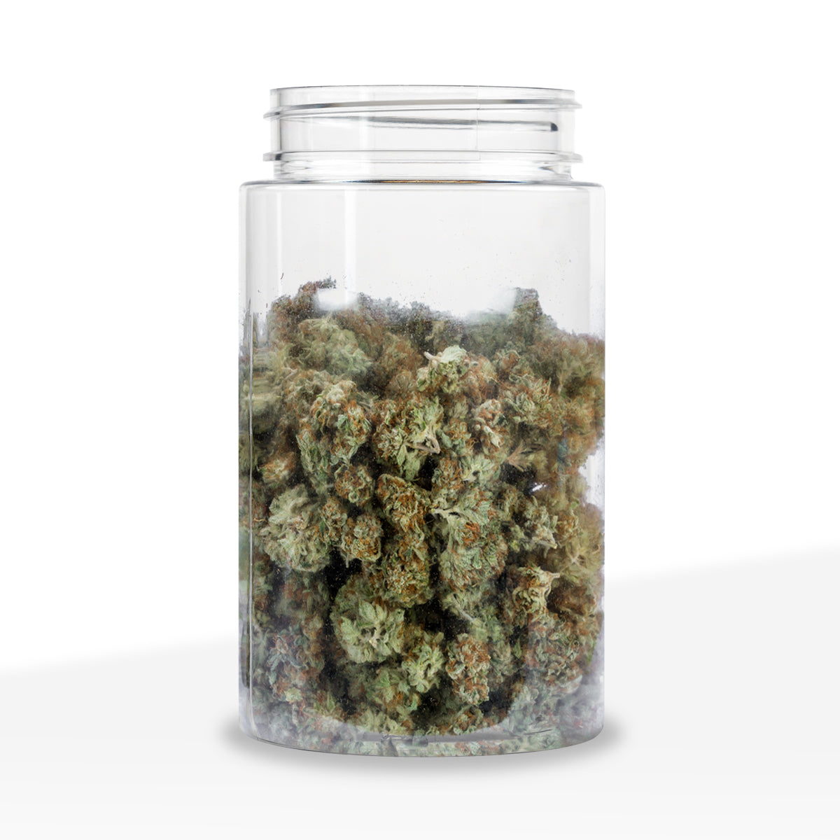 Plastic Jar | Straight Sided Plastic Jars - Clear | 53mm - 8oz - 100 Count - Biohazard Inc