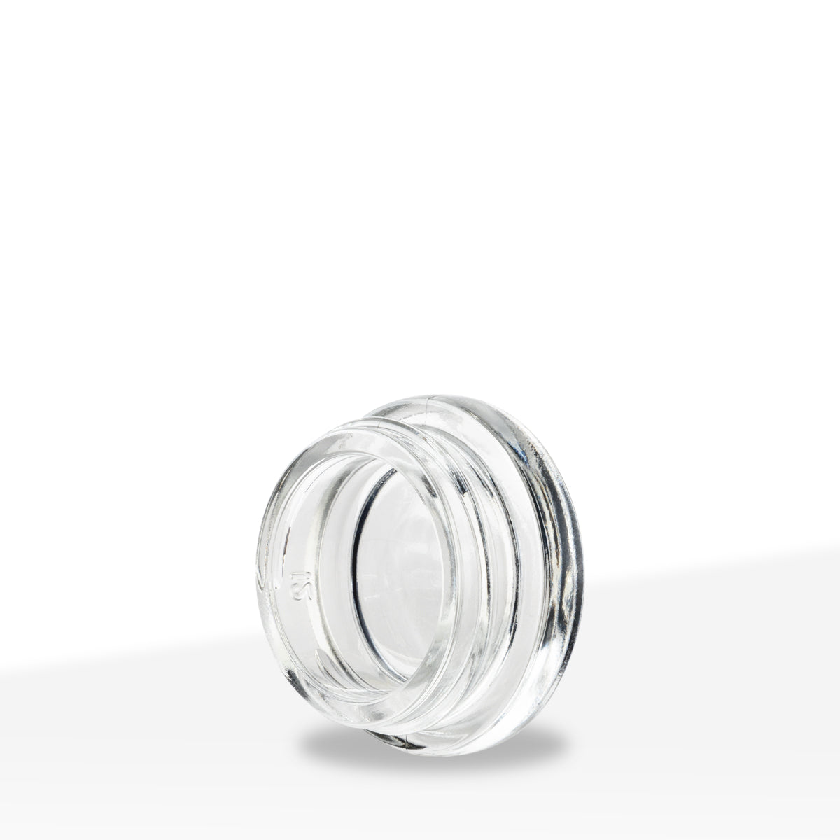 Concentrate Containers | Clear Glass Jars | 38mm - 7mL - 96 Count