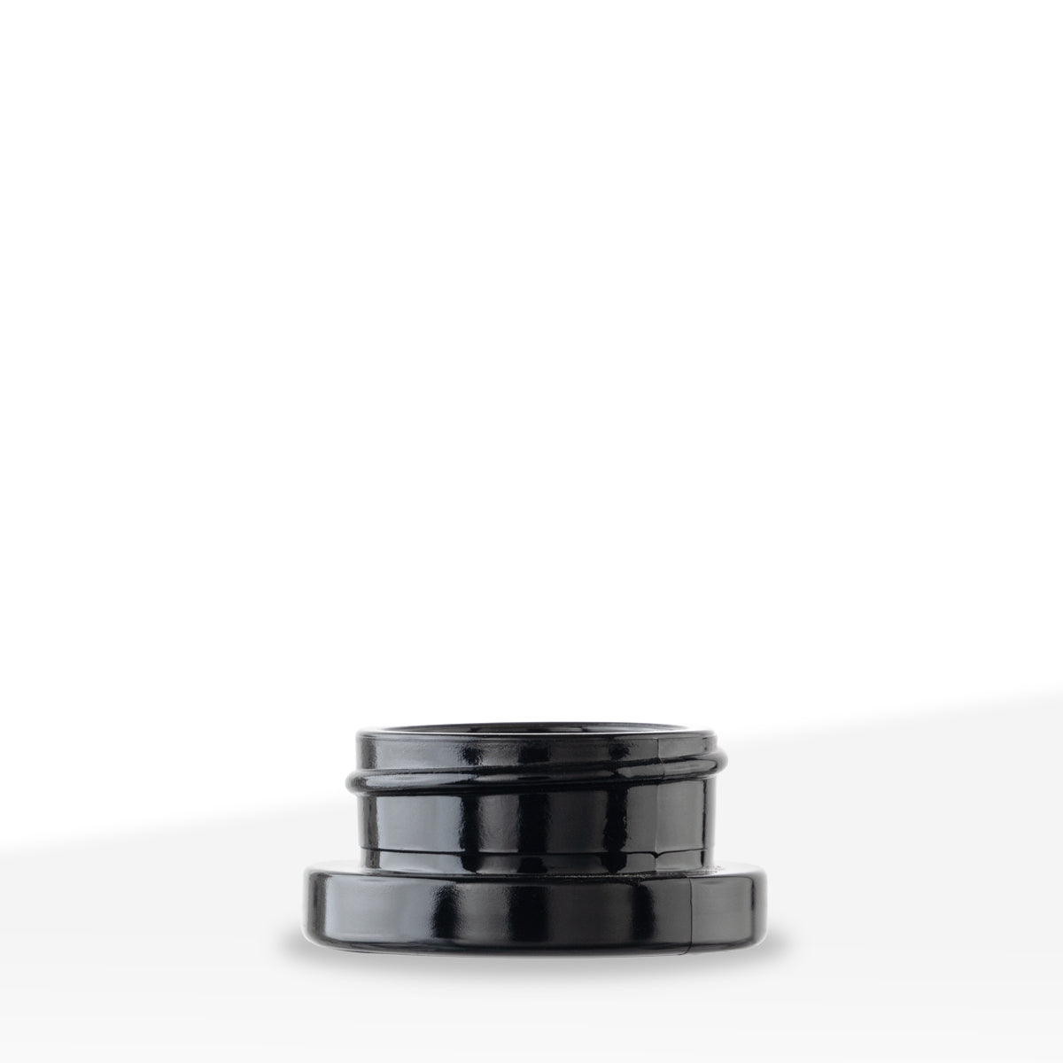 Concentrate Containers | Bottom Round Glass Concentrate Jars - Black | 38mm - 9mL - Various Counts