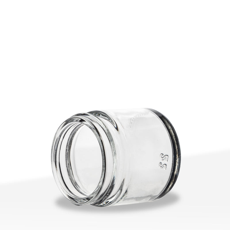 Glass Jar | Straight Side Glass Jar | 43mm - 1 oz - 160 Count