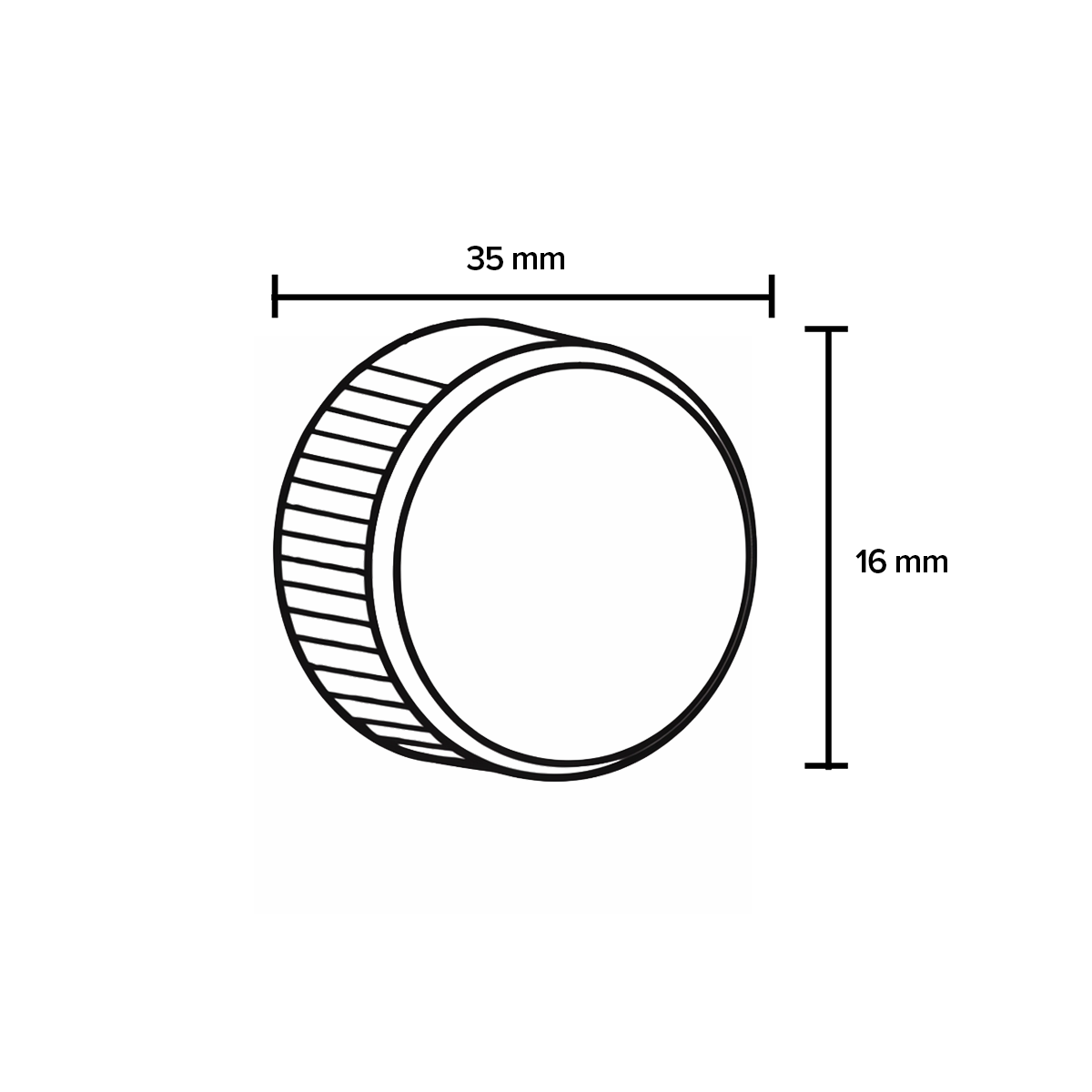 Child Resistant Plastic Caps | Ribbed Push Down & Turn w/ Foam Liner | 28mm - Black - 126 Count - Biohazard Inc