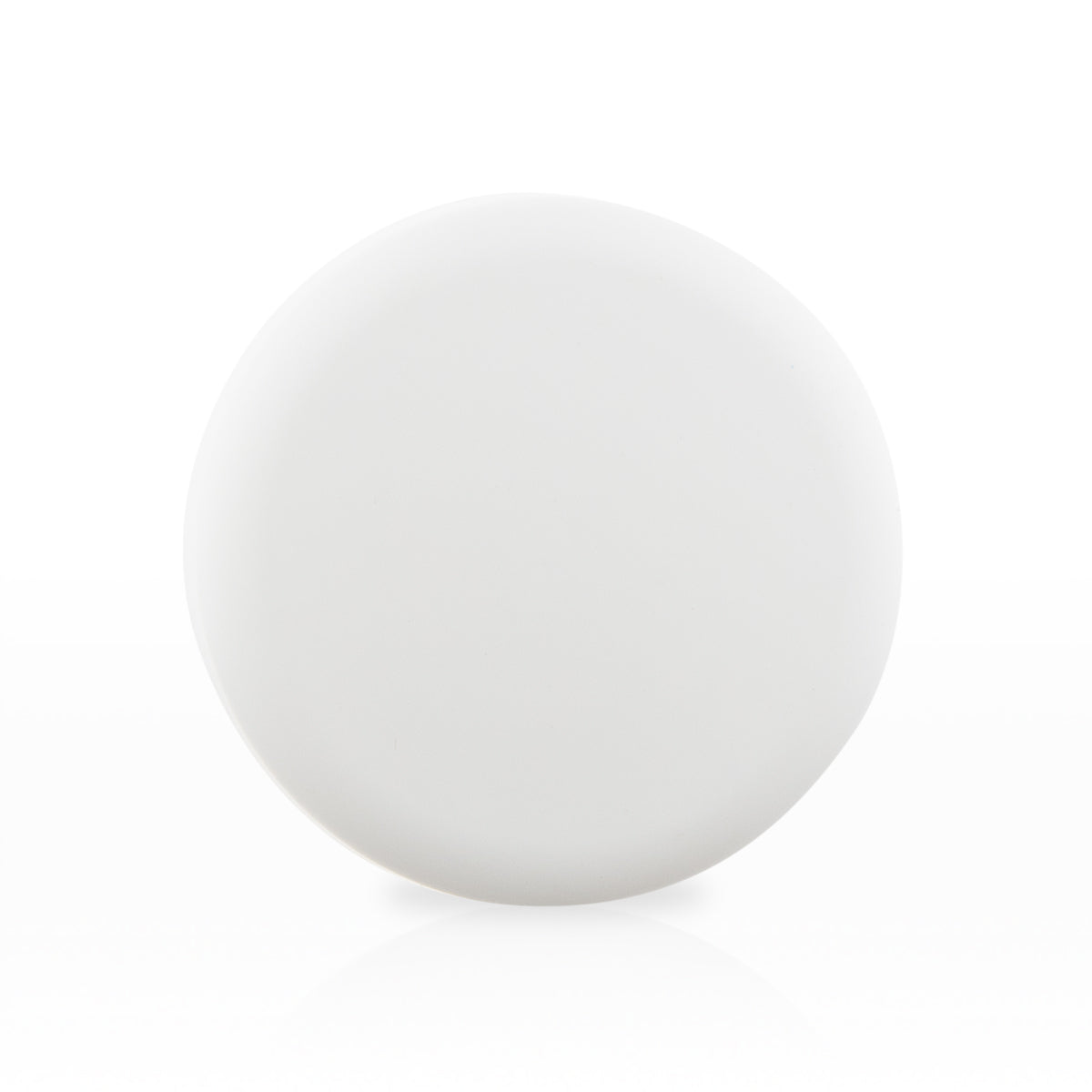 Child Resistant Plastic Caps | Dome Matte w/ Foam Liner | 65mm - White - 100 Count