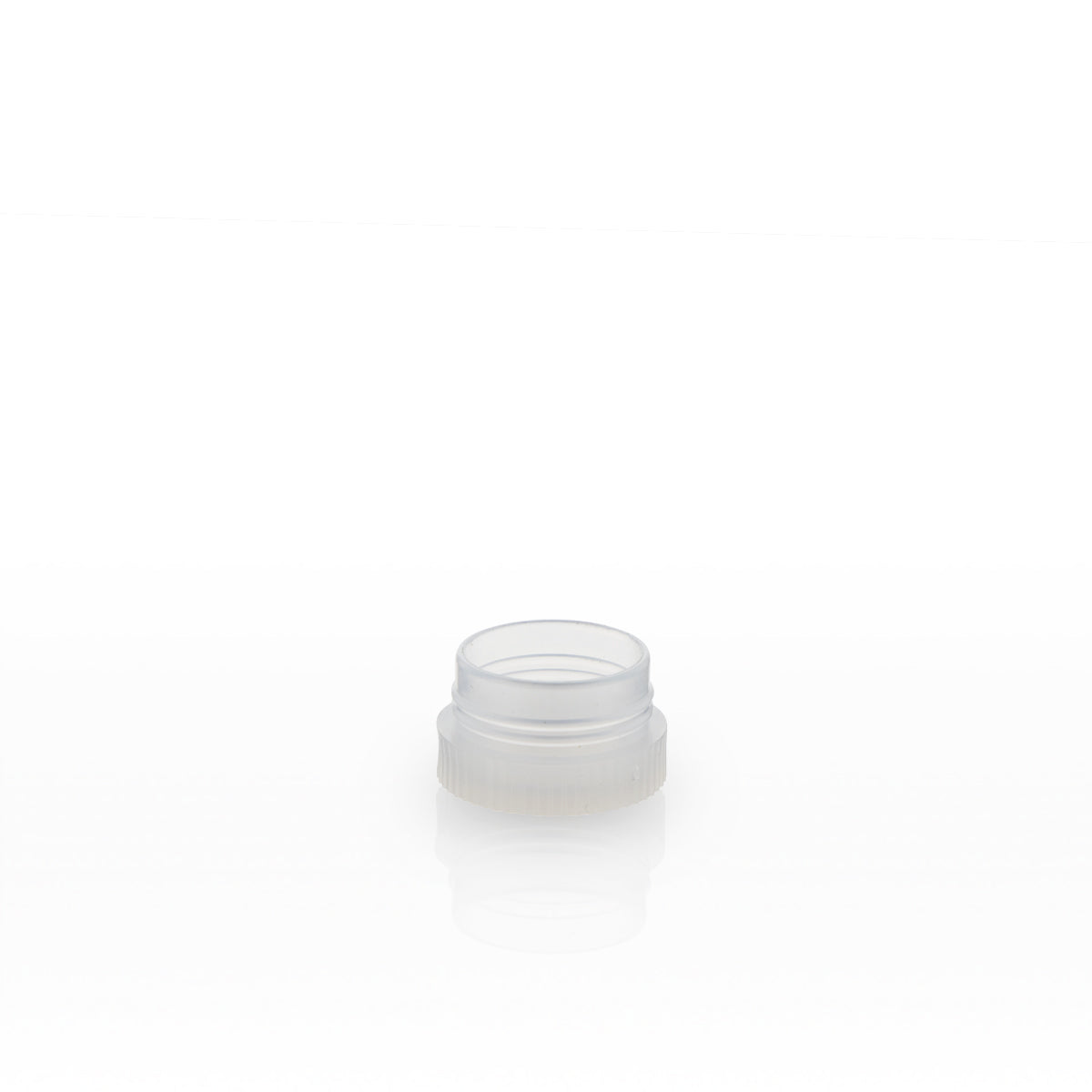 Plastic Caps | Ridged Stopper | #3 - Clear - 240 Count