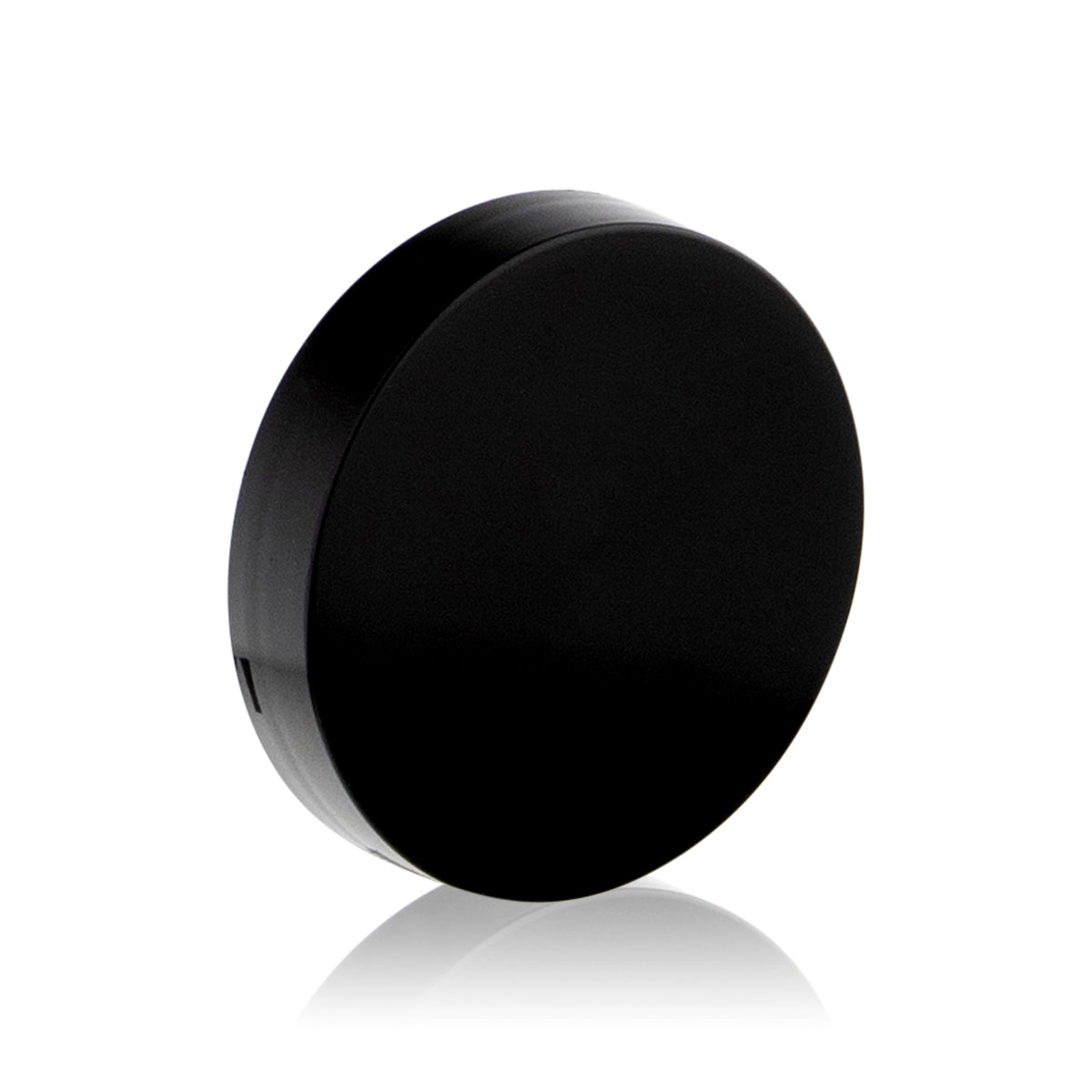 Plastic Cap | Smooth Gloss w/ No Liner | 58mm - Black