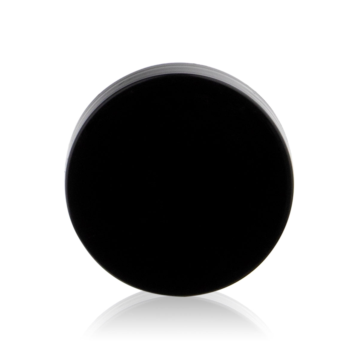 Plastic Cap | Smooth Gloss w/ No Liner | 58mm - Black