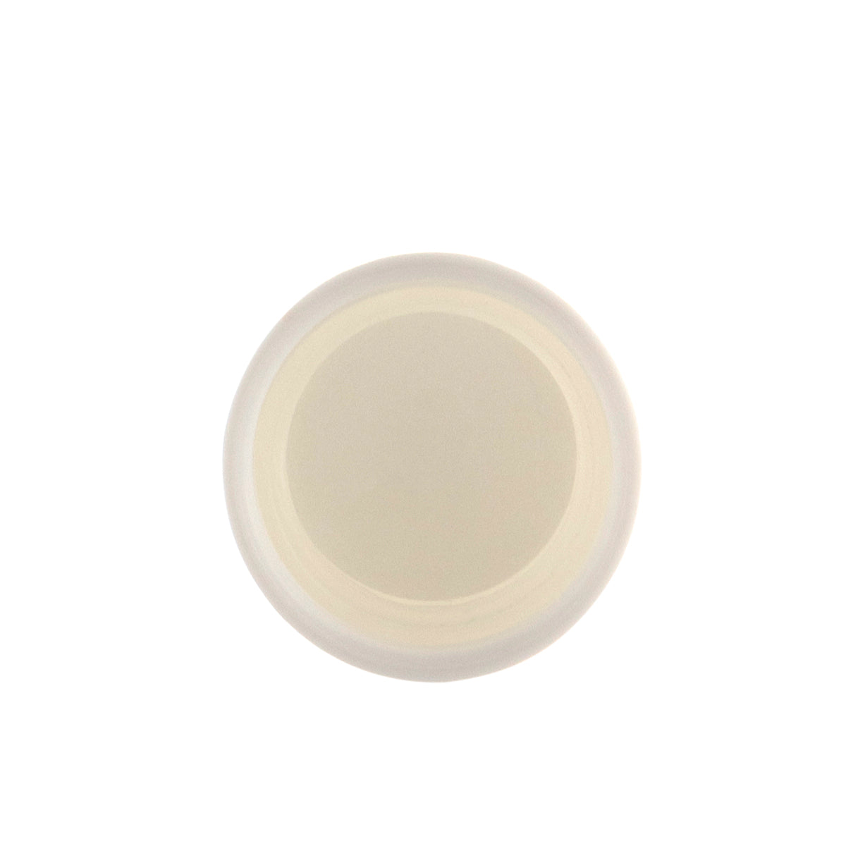 Child Resistant Plastic Caps | Smooth Matte w/ Foam Liner | 18mm - White - 144 Count