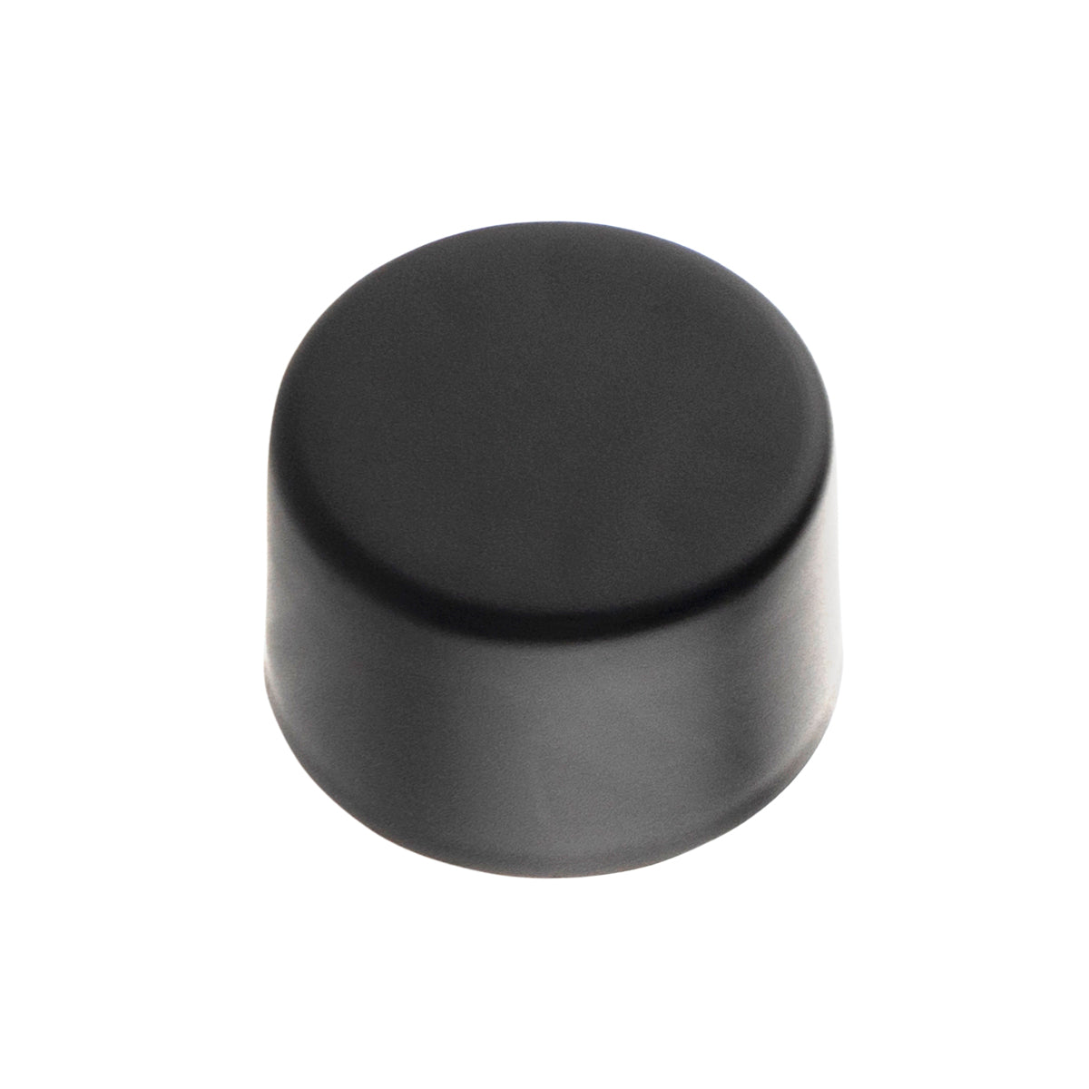 Child Resistant Plastic Caps | Straight Sided Matte w/ PE Liner | 20mm - Black - 144 Count