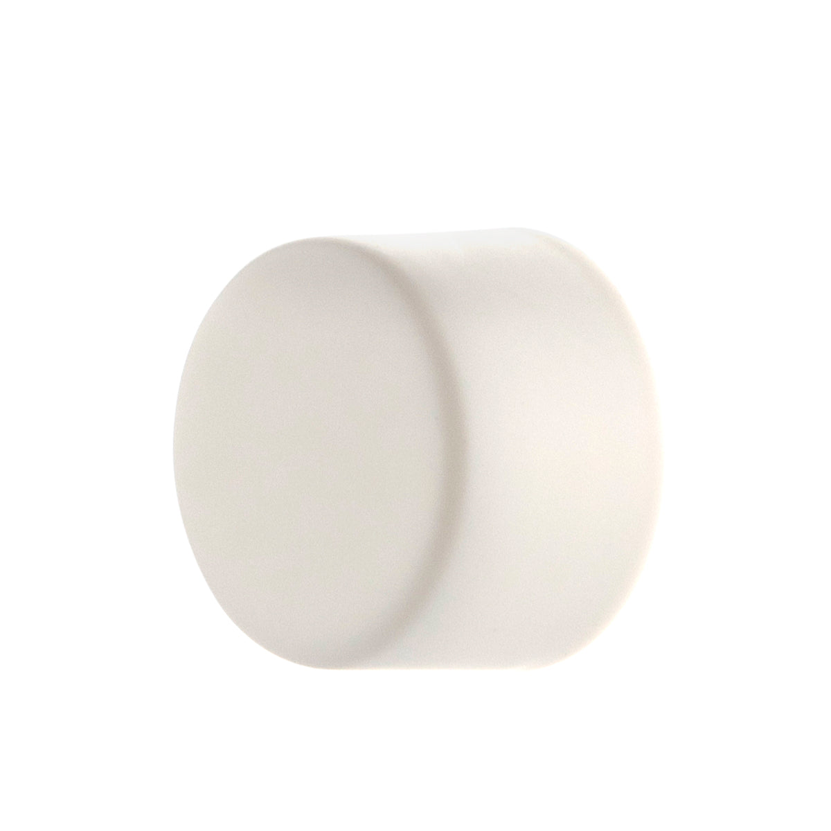 Child Resistant Plastic Caps | Straight Sided w/ PE Liner | 20mm - Matte White - 144 Count